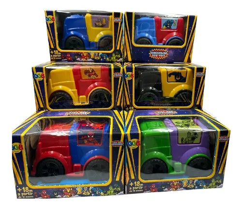 Carrinho Liga dos Defensores GGB Brinquedos – Divertido e Resistente