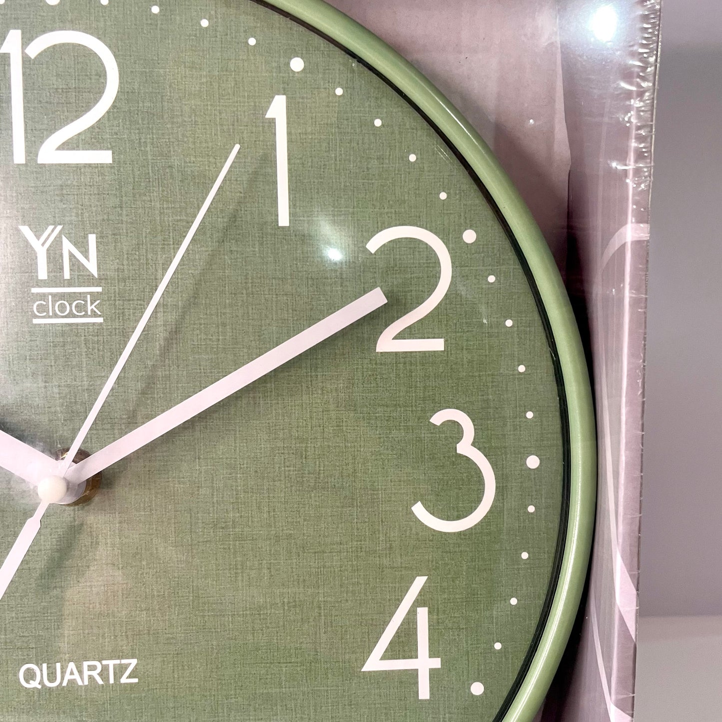Relógio de Parede Decorativo 25 cm - Verde | Yn Clock