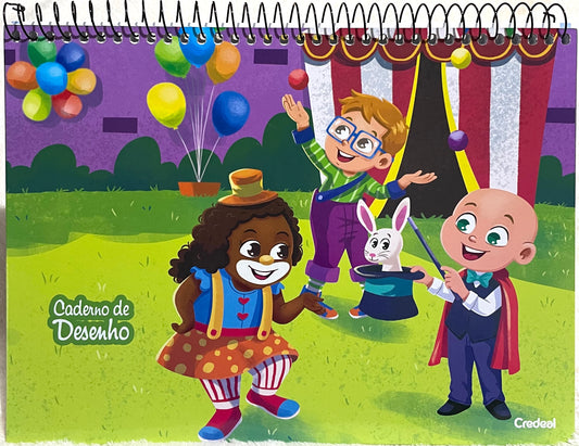 Caderno de Desenho Turma da Lala 60 Folhas | Credeal