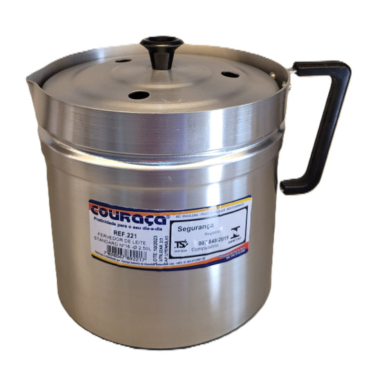 Fervedor de Leite Standard Alumínio Nº16 - 2,50 Litros | Couraça