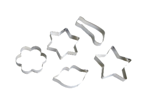 Forminhas Modeladoras de Inox 5 Peças | BigSul