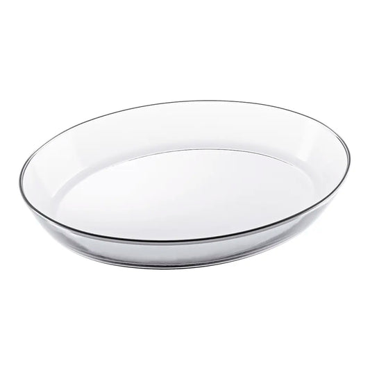 Assadeira de Vidro Oval Marinex Clássica 3,2 L - 35,2 x 24,4 x 6,6 cm – Vidro Temperado | Nadir
