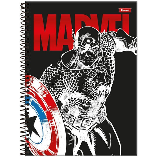 Caderno Marvel Comics Universitário 1 Matéria 80 Folhas | Foroni
