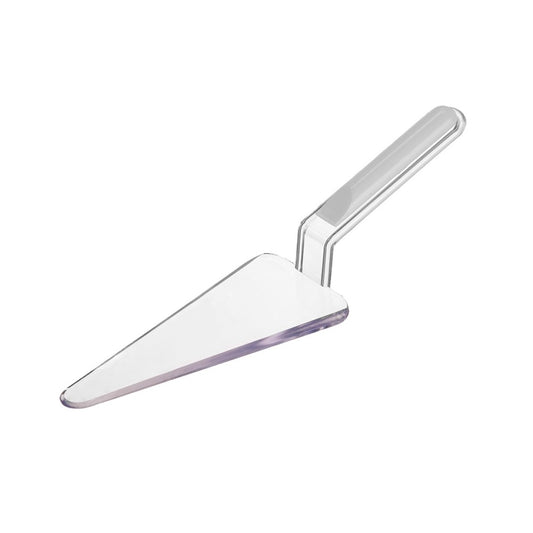 Pá de Bolo Acrílico 27 x 7,5 cm Acrylic Line – Vermelho, Preto e Branco