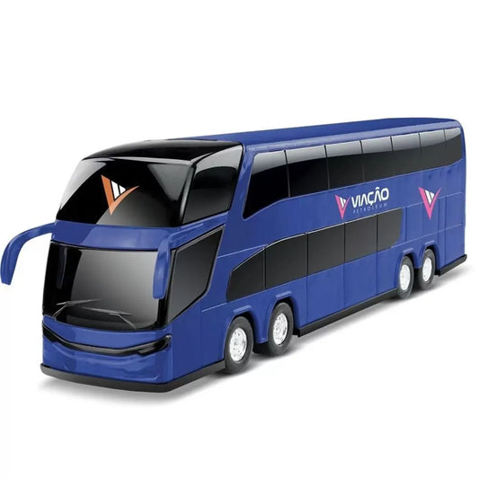 Ônibus Viação Petroleum 1475 Roma – Miniatura Plástico Infantil 32 cm
