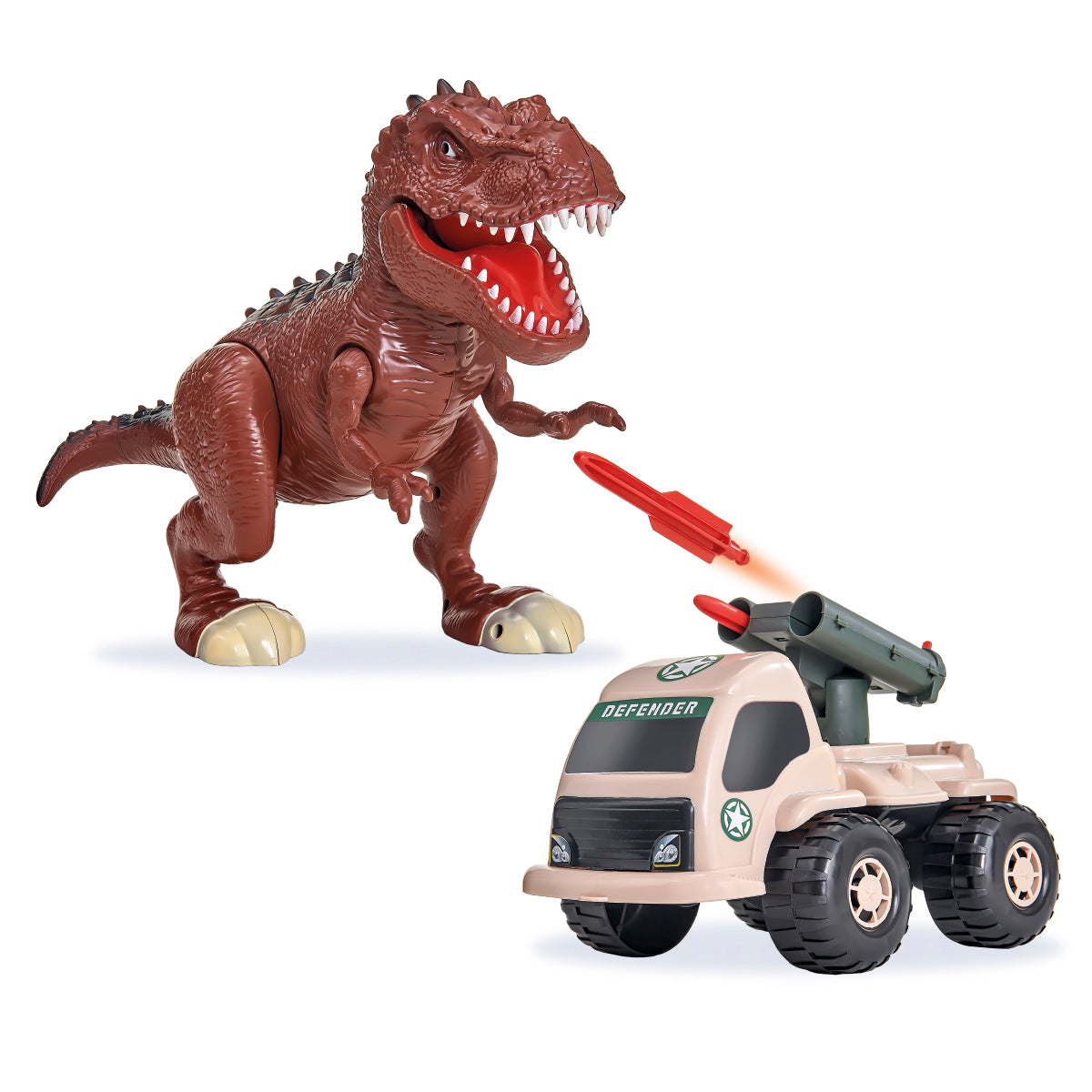 Dinossauro Rex Attack Defender | Adijomar