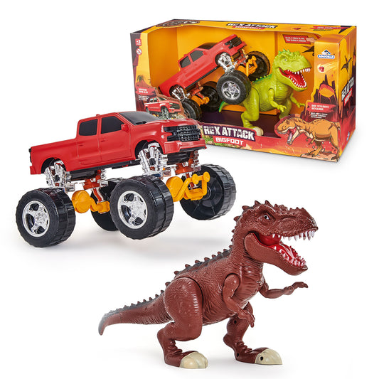 Dinossauro Rex Attack Pickup Caminhonete Bigfoot | Adijomar
