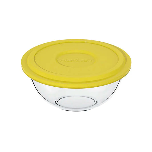 Tigela para Preparo Plus Astral com Tampa Plástica 1,5L | Marinex