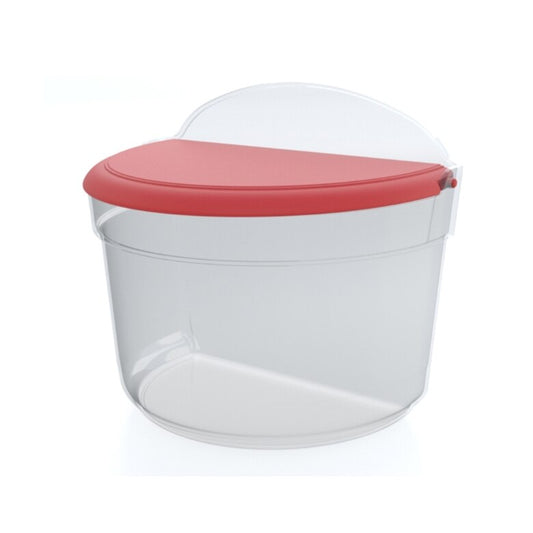 Saleiro Utility Home 500g (14 × 9 × 11,5 cm) – Acrílico com Tampa