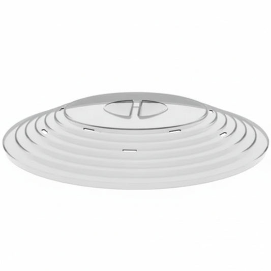 Tampa Protetora Prato para Micro-ondas 27,5 cm Média Utility 162 • Plástico Atóxico • Evita Respingo e Facilita Aquecer