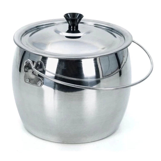 Caldeirão Reforçado Fosco Bojudo nº 14 2,2 L Ramos – Alumínio Durável, Boca Larga, Ideal para Feijão e Caldos