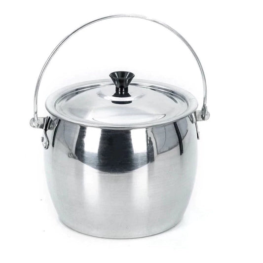 Caldeirão Reforçado Fosco Bojudo nº 14 2,2 L Ramos – Alumínio Durável, Boca Larga, Ideal para Feijão e Caldos