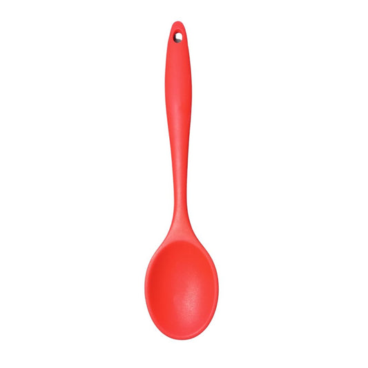 Colher de Silicone Funda BigSul 27,5 cm – Vermelha | Alta Resistência ao Calor, Antiaderente