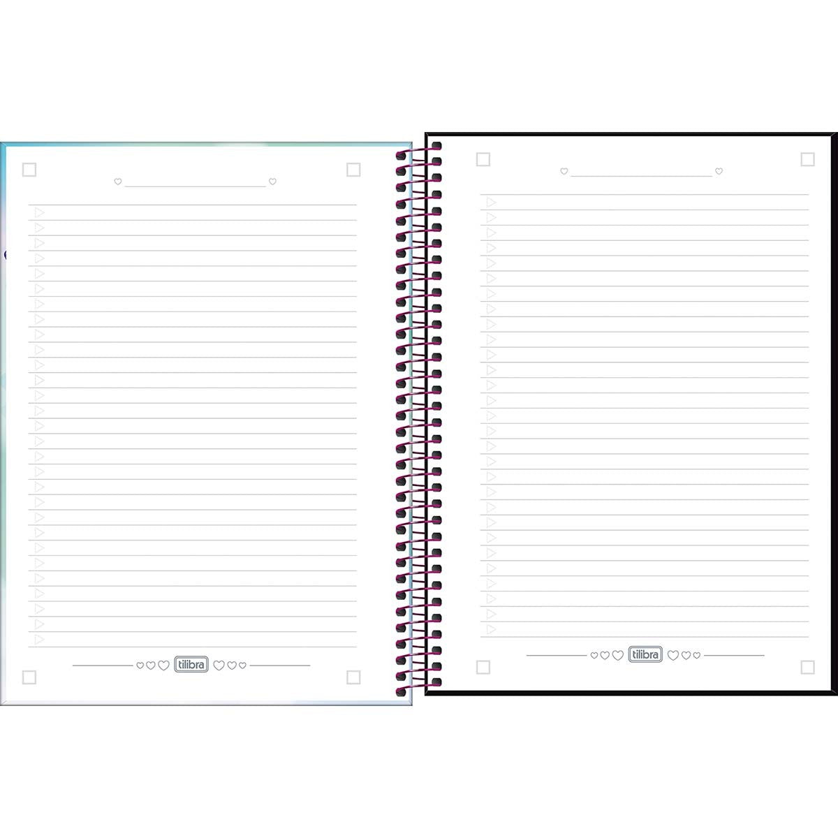 Caderno Daisy | Universitário Capa Dura 1 Matéria 80 Folhas | Tilibra