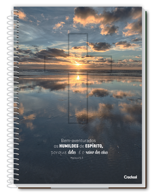 Caderno - Cadernos de Fé | Universitário Capa Dura 1 Matérias 80 Folhas | Credeal