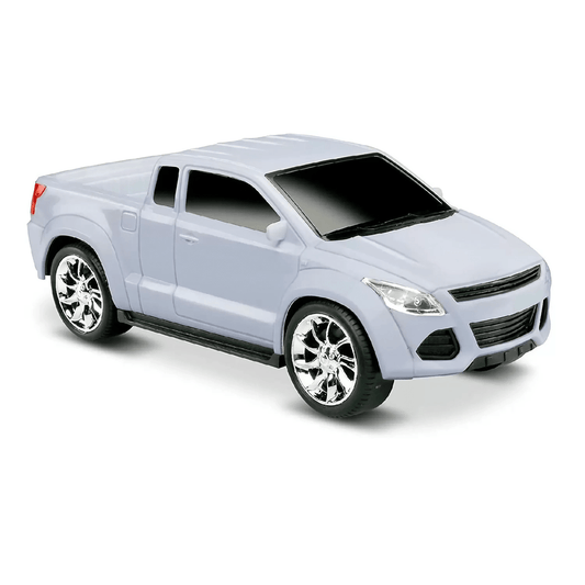 Caminhão Cegonheira Diamond Truck Roma 66 cm (Ref. 1321) – 4 Pick-ups com Rampa e Trava