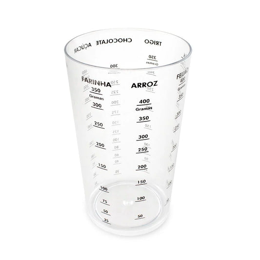 Copo Medidor e Dosador Graduado 580 ml Transparente | Plasvale