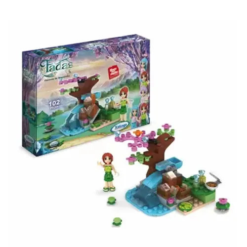 Blocos de Montar Fadas Floresta de Diamante 102 Peças | Xalingo