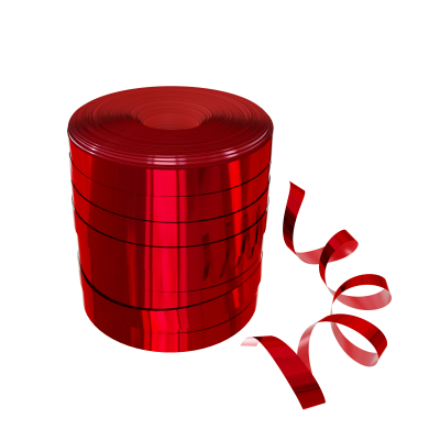 Fitilho Metalizado 5 mm × 20 m — Fita Decorativa Plástica Brilho Para Laços e Presentes