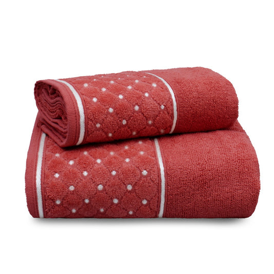 Jogo de Toalhas 2 Peças Safira – Banho + Rosto 100% Algodão 420g/m² | Appel Home