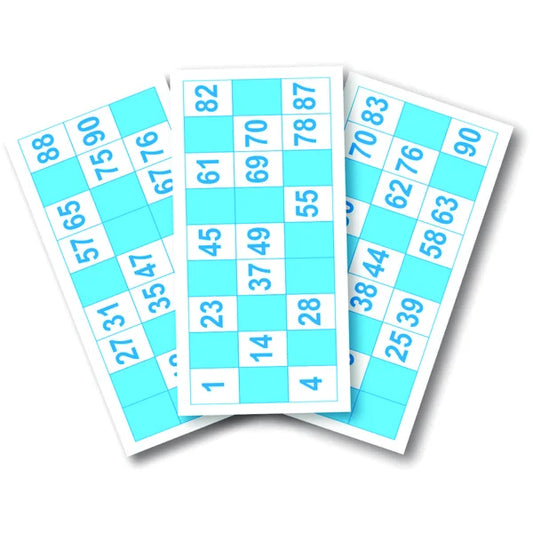Jogo Bingo com 50 Cartelas e 90 Números | GGB Brinquedos