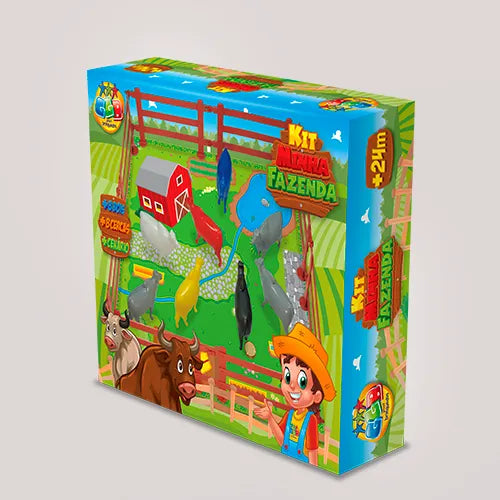 Jogo Kit Minha Fazenda | GGB Brinquedos