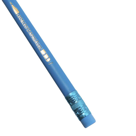 Kit 12 Lápis de Cor Triangular Apagável | Leo&Leo