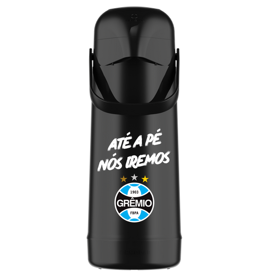 Garrafa Térmica Magic Pump do Grêmio 1 Litro | Termolar