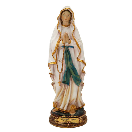 Imagem Nossa Senhora de Lourdes 20 cm – Espressione Arts Florence | Resina Religiosa