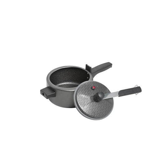 Panela de Pressão Antiaderente 2 L Mini Pressionella Ramos – Alumínio com Revestimento Antiaderente, Cabo Baquelite, Segura