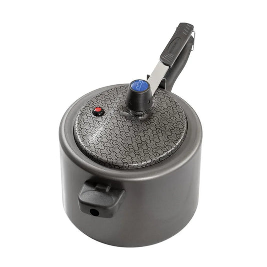 Panela de Pressão Antiaderente Pressionella 4,5 L – Ramos Alumínio Livre de PFOA, Sistema de Segurança, Cabos Antitérmicos