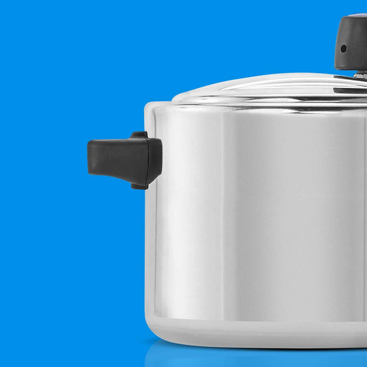 Panela de Pressão Ramos Pressionella 4,5 L – Alumínio Polido, Segura, Ideal para Família