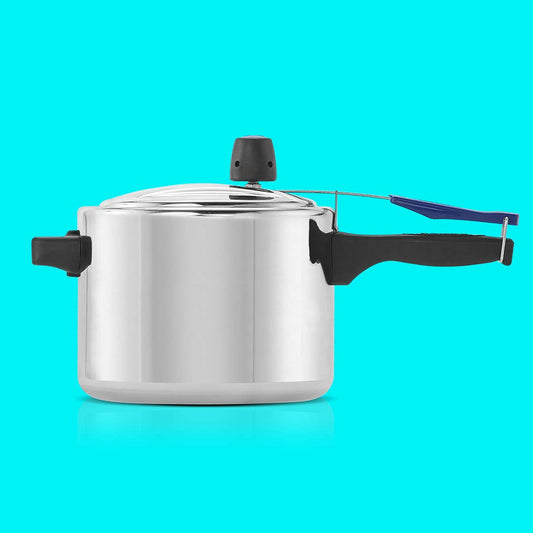 Panela de Pressão Ramos Pressionella 4,5 L – Alumínio Polido, Segura, Ideal para Família