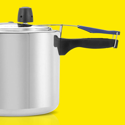 Panela de Pressão Ramos Pressionella 7 L – Alumínio Polido, Fechamento Seguro, Alta Durabilidade