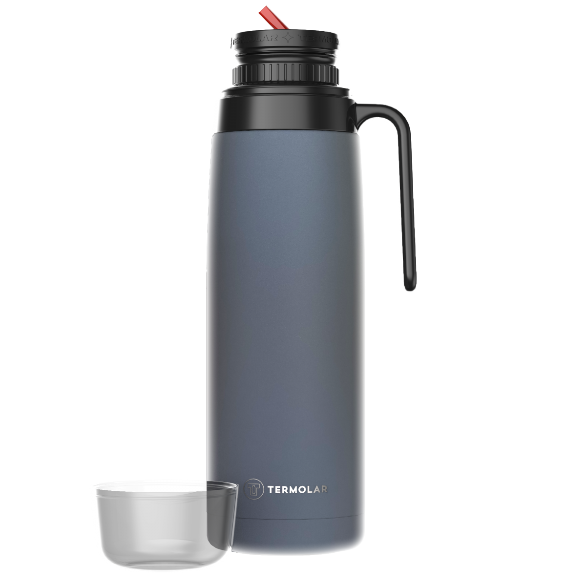 Garrata Térmica 100% Inox R-Evolution 1 Litro Chumbo | Termolar