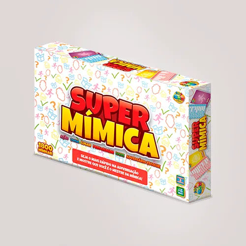 Jogo de Tabuleiro Super Mímica | GGB Brinquedos