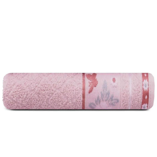 Toalha de Banho Garden 68×1,30 m – Appel Home 100% Algodão 350 g/m² | Barra Jacquard Floral