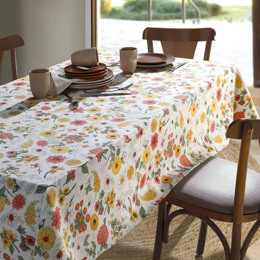 Toalha de Mesa Retangular 8 Lugares Clean Elane 1,60 m x 2,50 m | Dõhler