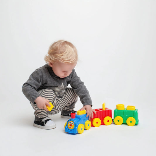 Trenzinho de Brinquedo Educativo | GGB Brinquedos