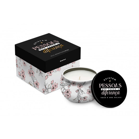 Vela Aromática Lata - Figo - Pessoas que Fazem a Diferença | BrasFoot Presentes