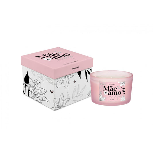 Vela Aromática Lata - Gardênia - Mãe Sua Luz Inspira | BrasFoot Presentes