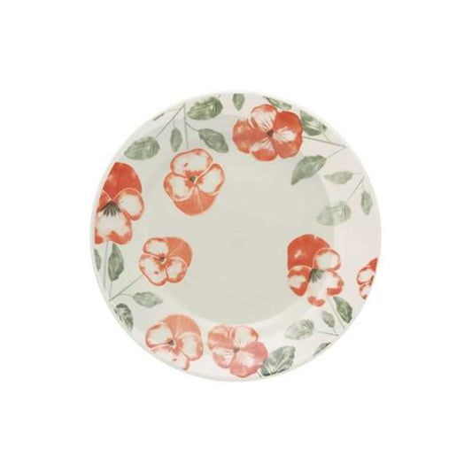 Prato Raso 24 cm Donna Holambra – Cerâmica Oxford Biona | Estampa Floral