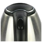 Chaleira Elétrica Inox 1,8 L 220 V – 5 Estrelas Preta/Inox | Base Giratória e Desligamento Automático