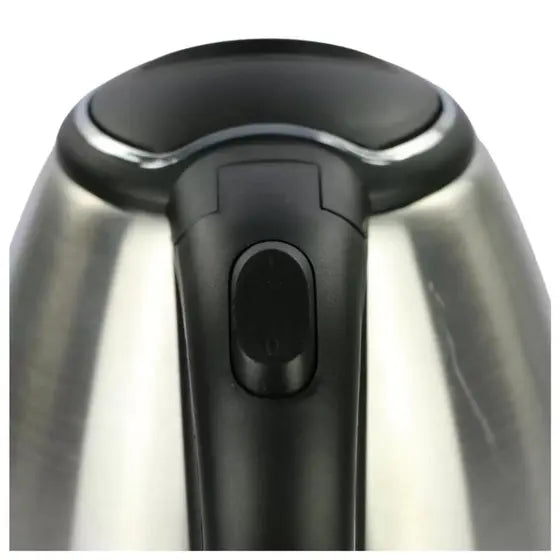Chaleira Elétrica Inox 1,8 L 220 V – 5 Estrelas Preta/Inox | Base Giratória e Desligamento Automático