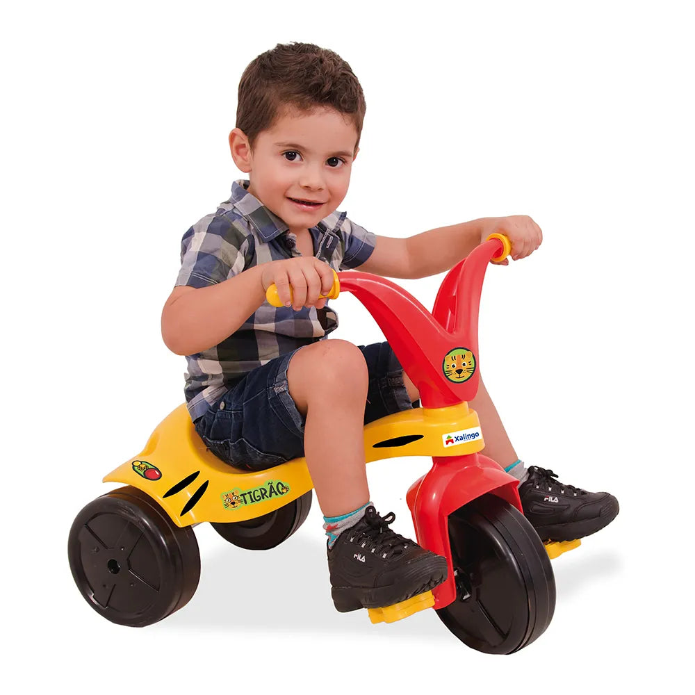 Triciclo Infantil Tigrão Xalingo 0762.1 – para Crianças a partir de 2 anos