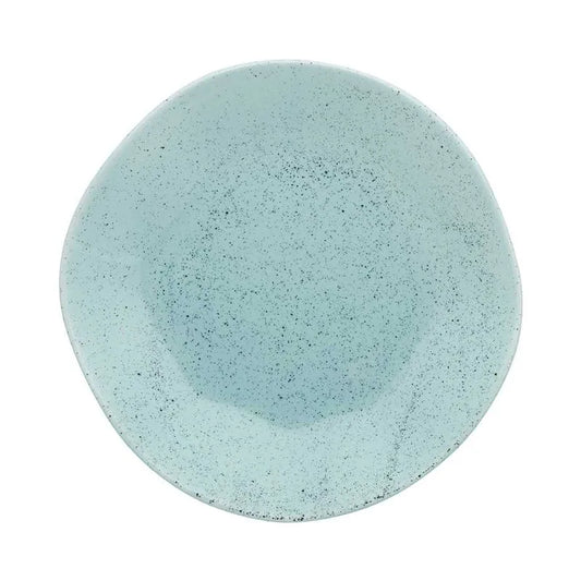 Prato Raso Porcelana 27,5 cm Ryo Blue Bay Oxford – Azul Artesanal