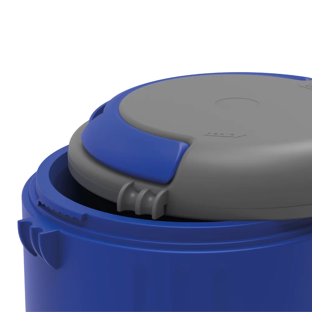 Marmita Plus 1,3 Litros Simples Azul | Soprano
