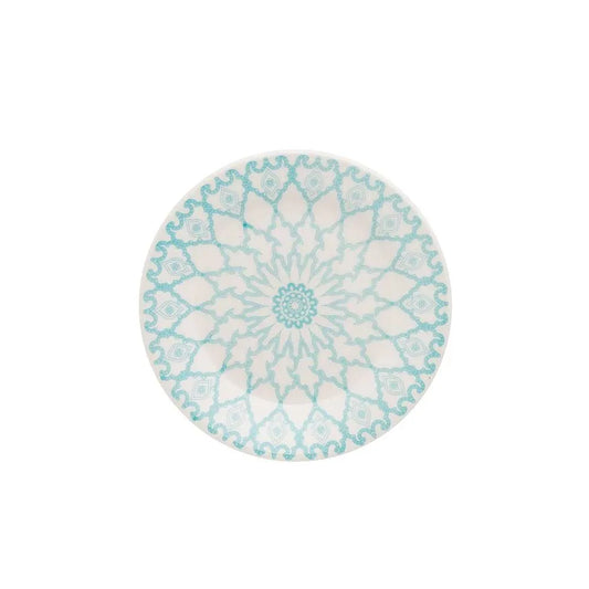 Prato Sobremesa Cerâmica 18 cm – Mandala Oxford Inspiração à Mesa