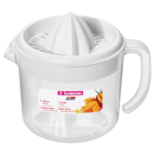 Jarra Plástica Sanremo 1 L com Espremedor | Ref. 793/2 – Livre de BPA, micro-ondas e lava-louças