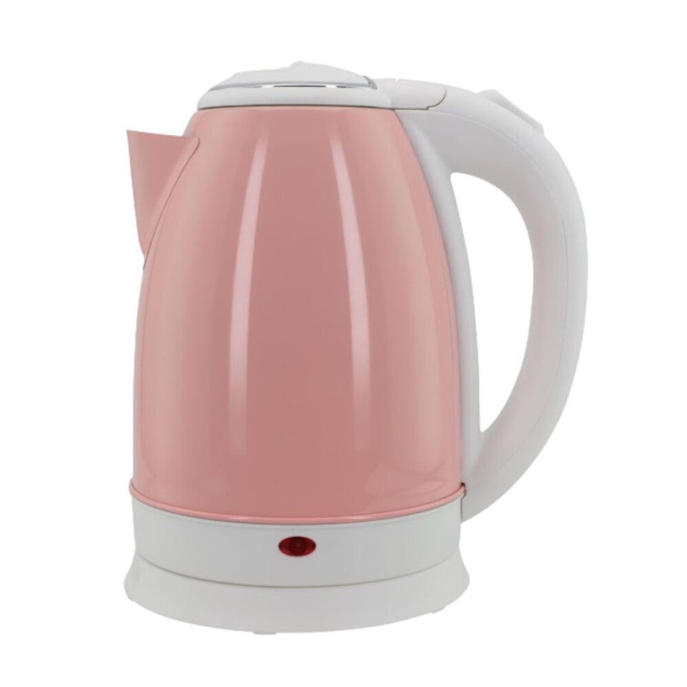 Chaleira Elétrica Inox 1,8 L Rosa 220 V | 5 Estrelas – Desligamento Automático